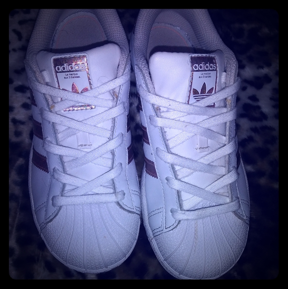 Girls Pink w/Silver Adidas Ortho lite